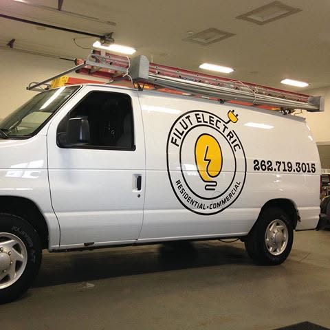 Filut Electric branded service van